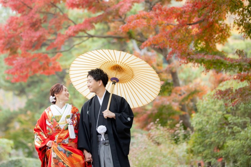 【11/25~12/15撮影】三渓園+スタジオ★和装弐点プラン《衣装追加料金なし・申請料・移動費・データ230カット付き!》