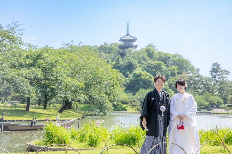 【6/1～6/30撮影】和洋ロケ(三渓園＋大桟橋：夜景)弐点プラン《衣装追加料なし・申請料・移動費・データ210枚》