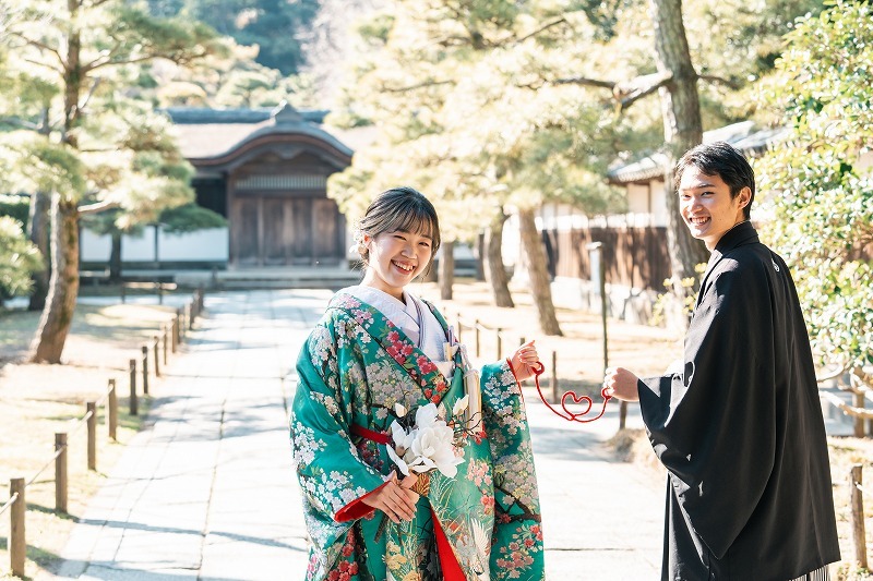 【早割★12/16~1/31撮影】和洋ロケ(三渓園+大桟橋:日中)弐点プラン《衣装追加料金なし・申請料・移動費・データ210枚》