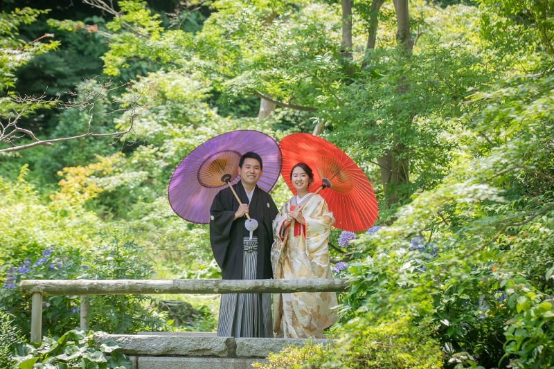 【SUMMER割★7/1~8/16撮影】三渓園ロケーション★和装弐点プラン《衣装追加料金なし・申請料・移動費・データ230枚付》