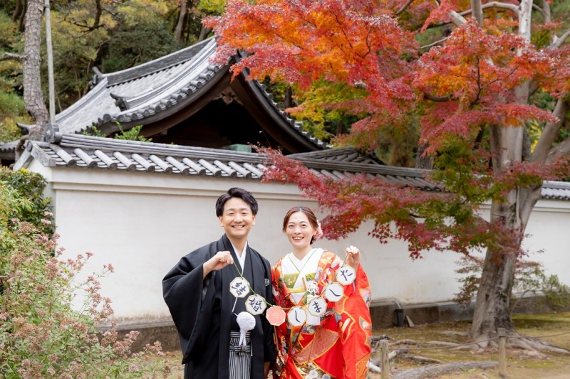 【11/25~12/15撮影】三渓園+スタジオ★和装弐点プラン《衣装追加料金なし・申請料・移動費・データ230カット付き!》