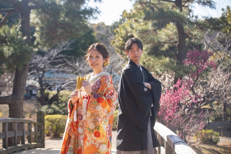 【2/1～3/25撮影】和洋ロケ(三渓園＋大桟橋：日中)弐点プラン《衣装追加料なし・申請料・移動費・データ210枚》
