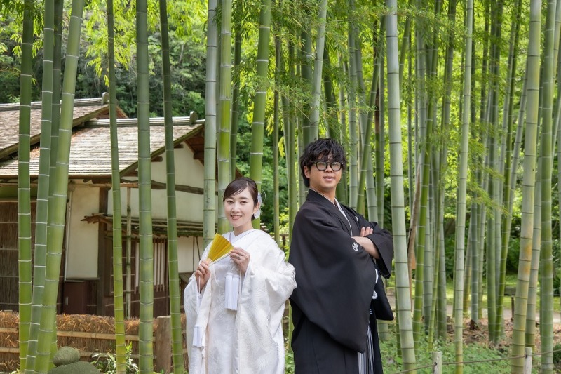 【4/6～5/10撮影★新緑割】三渓園ロケーション★和装弐点プラン《衣装追加料金なし・申請料・移動費・データ230カット付き》