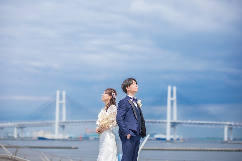 【早割★12/16~1/31撮影】和洋ロケ(三渓園+大桟橋:日中)弐点プラン《衣装追加料金なし・申請料・移動費・データ210枚》