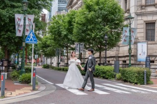 【通年】和洋ロケスタ(馬車道＋スタ)弐点プラン《衣装追加料金なし・申請料・移動費・データ100枚付き！》