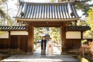 【早割★12/16～1/31撮影】三渓園+スタジオ★和装弐点プラン《衣装追加料金なし・申請料・移動費・データ230カット付き！》