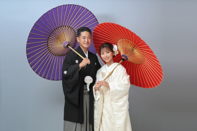 雨でも安心♪和装スタジオ弐点プラン【金屏風撮影あり!衣装の差額無し!レタッチ済みデータ120カット付き!】