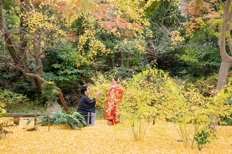 【11/25~12/15撮影】三渓園+スタジオ★和装弐点プラン《衣装追加料金なし・申請料・移動費・データ230カット付き!》