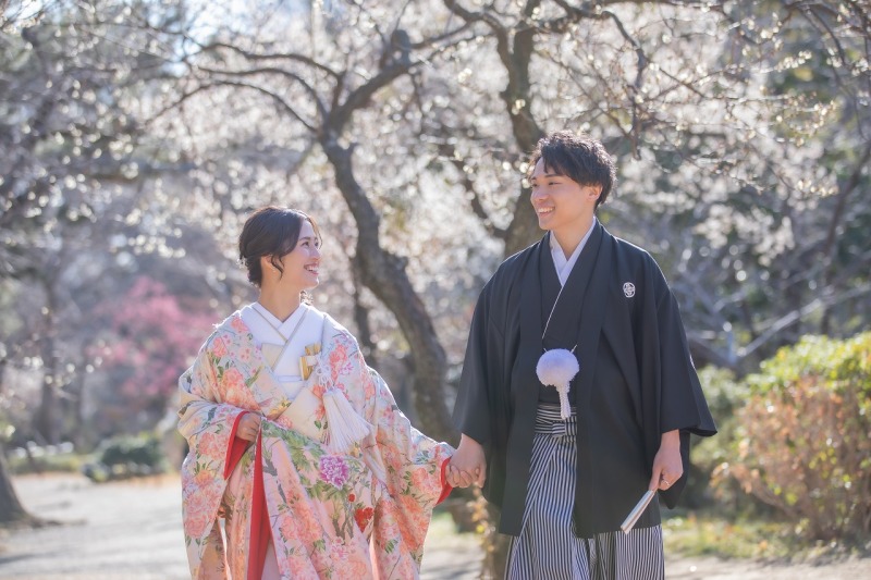 【フォトレイト限定★2月撮影対象】三渓園+スタジオ★和装弐点プラン《衣装追加料金なし・申請料・移動費・データ100カット付き!》