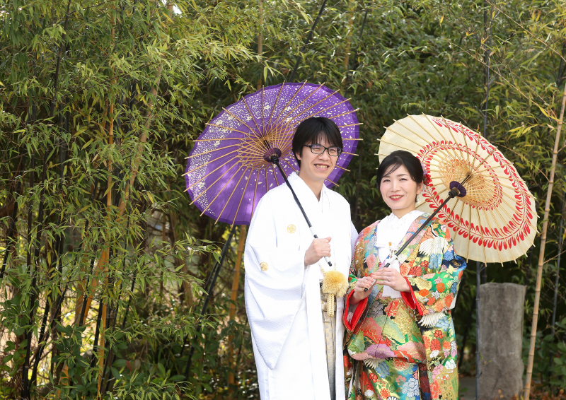 和傘と一緒に!