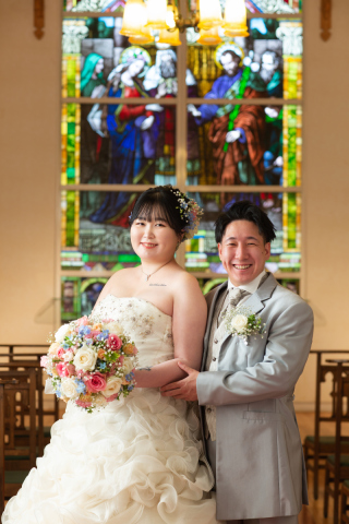 ウェディングドレスでの撮影！