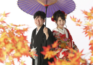 笑顔あふれる☆打掛とカラードレス撮影