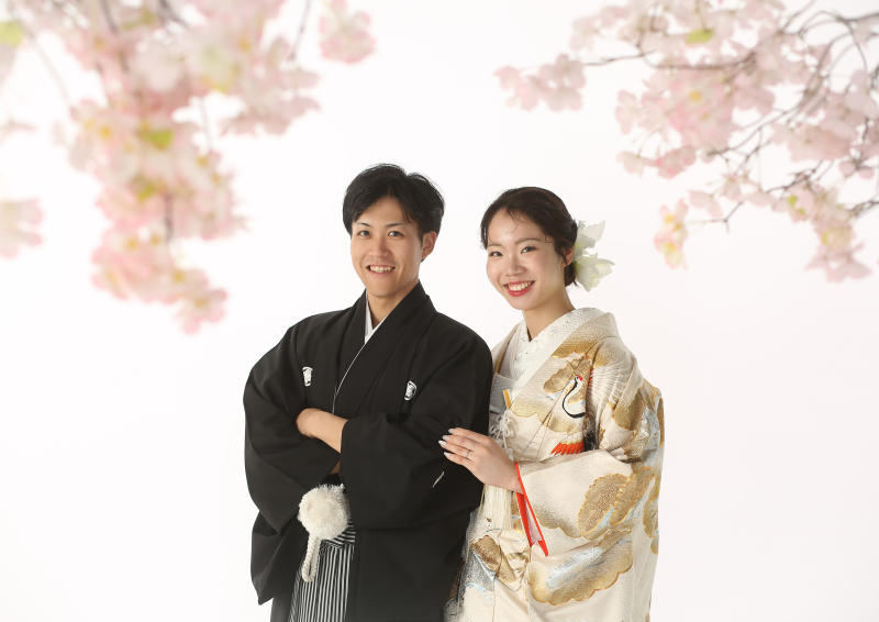 桜と一緒に♪