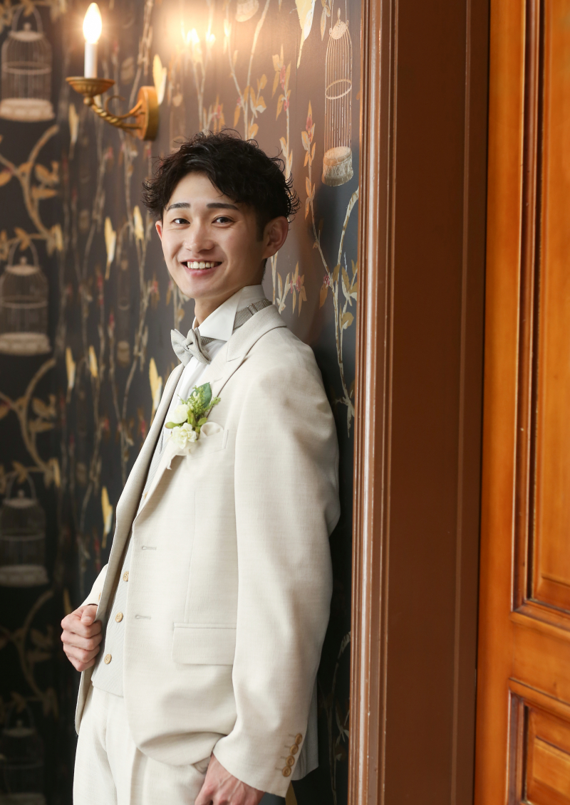 ご新郎様のソロも!