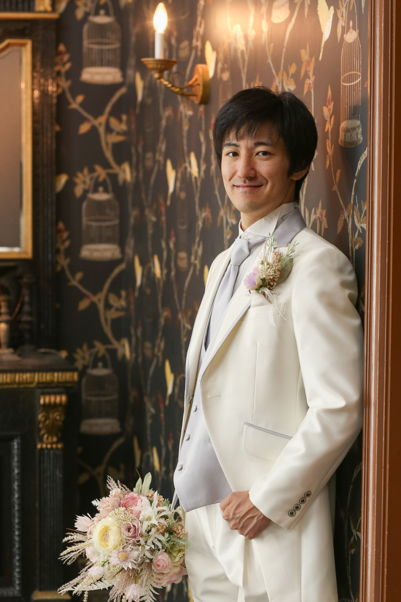 ご新郎様のソロショットも♪