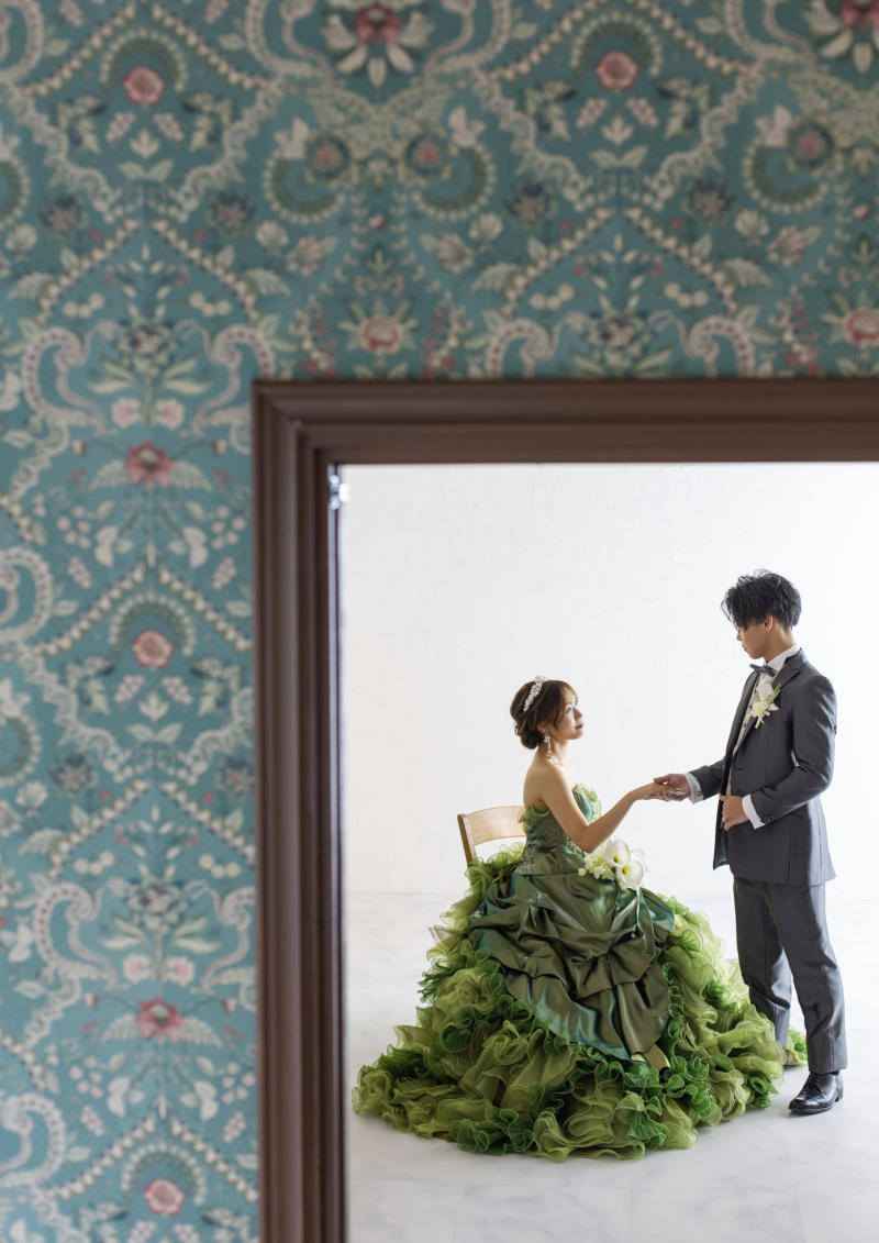 新郎様のエスコート