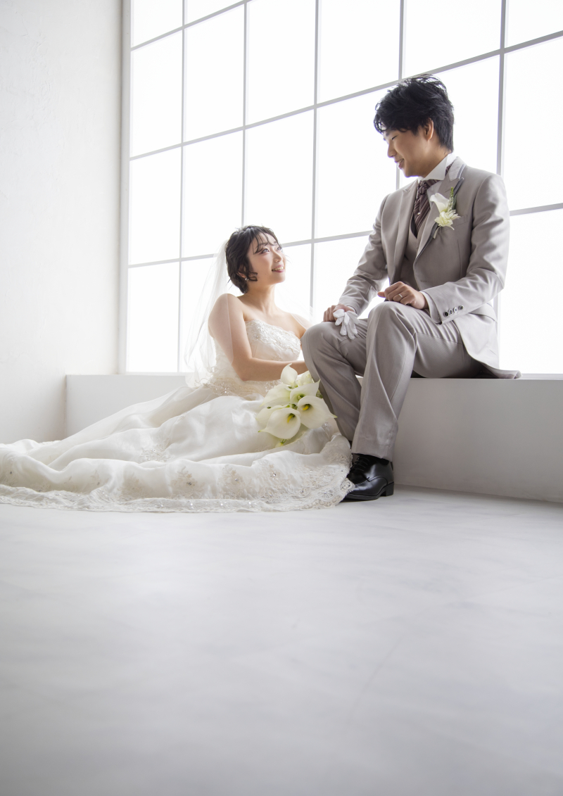 お2人で見つめあって