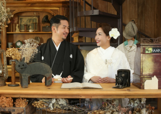 白無垢でたくさんのカットを！