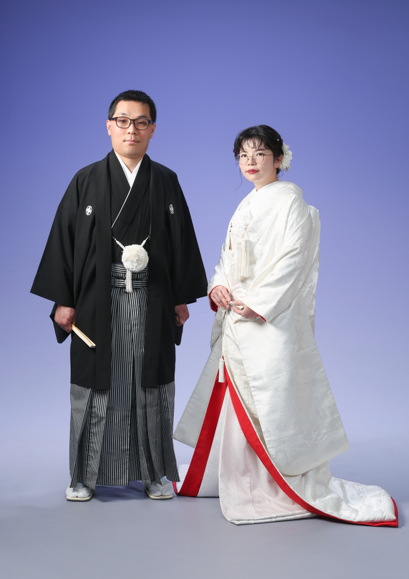 白無垢&黒紋付袴!