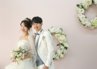 洋装2着と白無垢で撮影♪