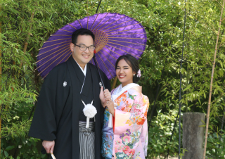 お外もスタジオも！