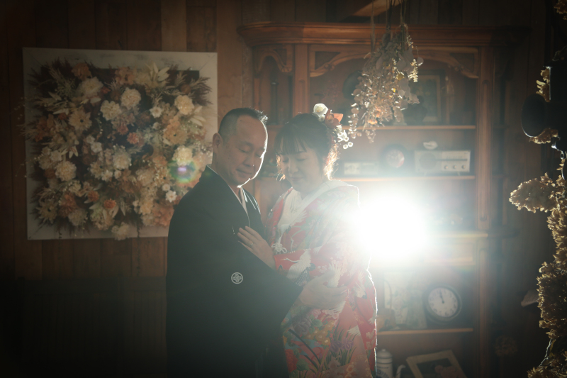 お2人で寄り添って…