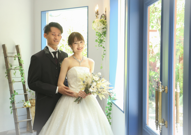 お2人寄り添って…