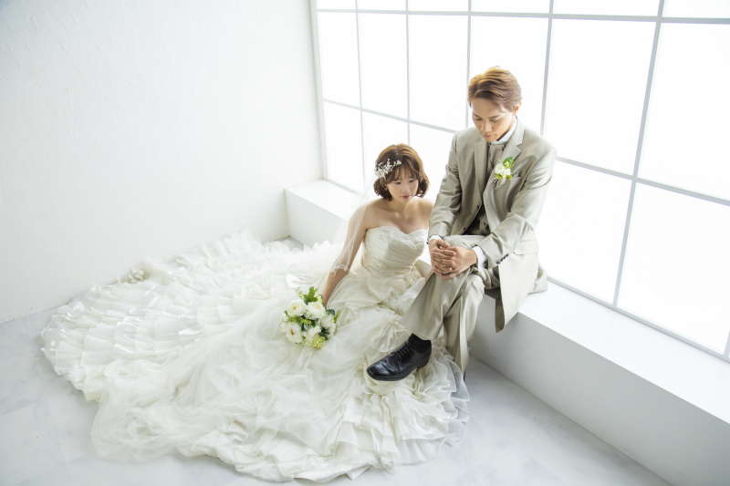 ドレスをきれいに♪