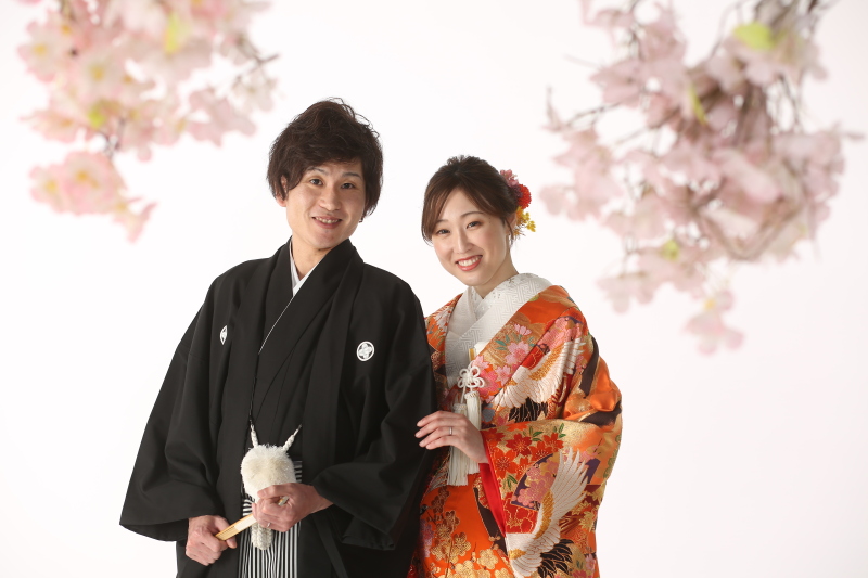 桜と一緒に♪