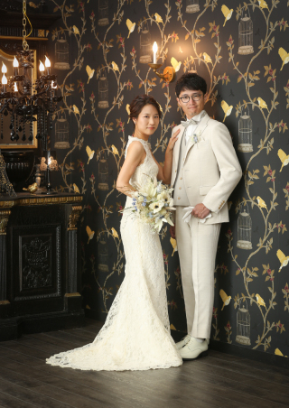 マーメイドドレスで撮影♪