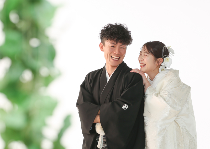 思いっきり笑顔で♪