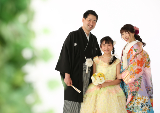 ご家族様と一緒に撮影♪