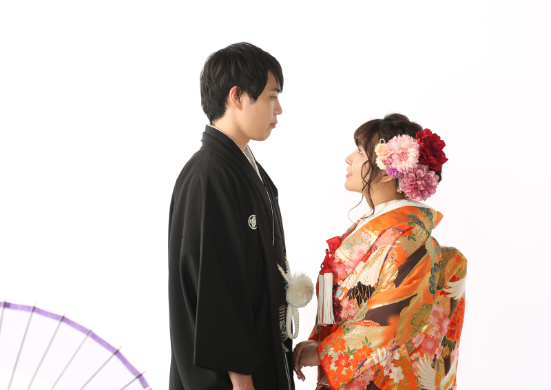 お二人が見つめ合っているところをパシャり!
