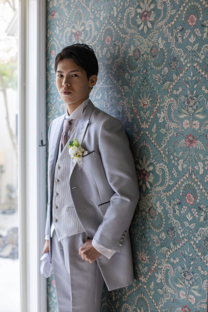 ご新郎様のソロショット！