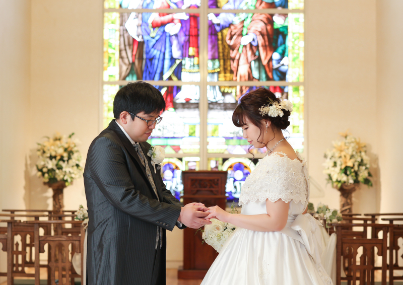 結婚式の雰囲気で
