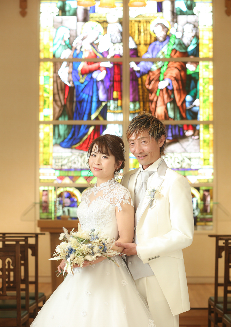 チャペル風のスタジオで♪