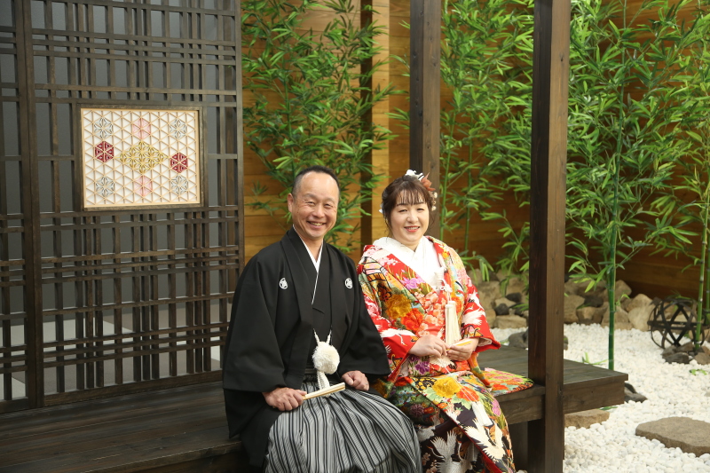 縁側に座って♪