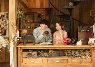 お外もスタジオも！