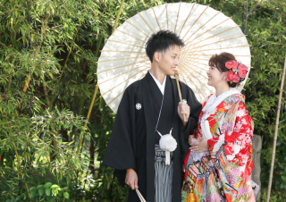 和装＆洋装で撮影♪