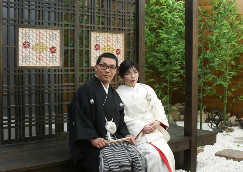 縁側で一休み♪