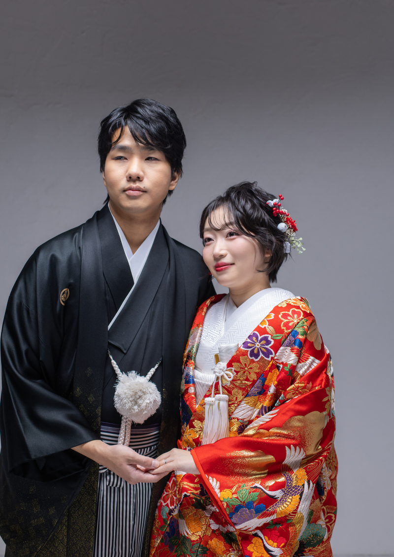 かっちりとした型物も!