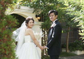 ウエディングドレスでたっぷり撮影
