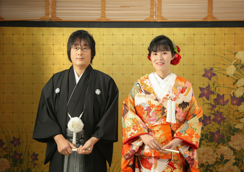 和と洋のウエディングフォト!