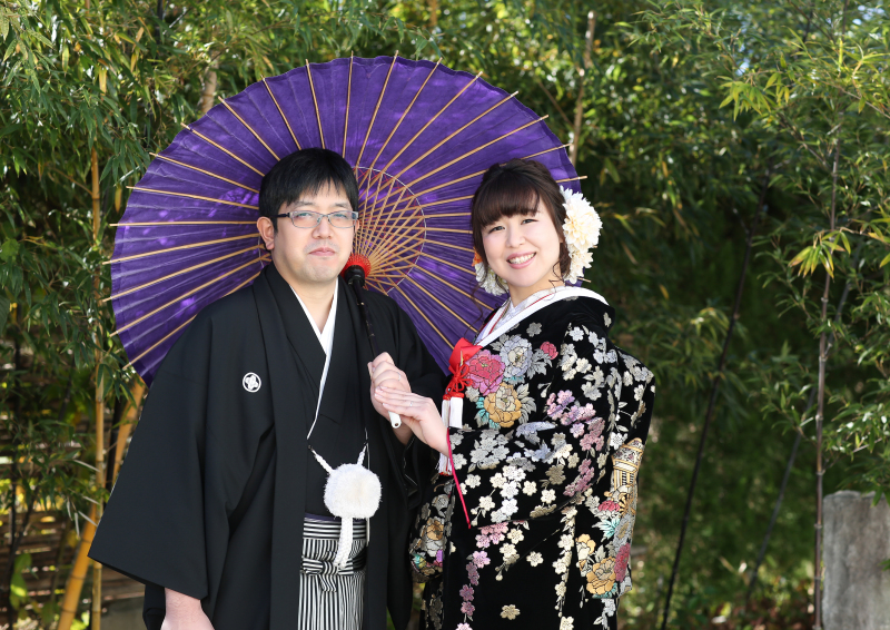 「和」のお庭で