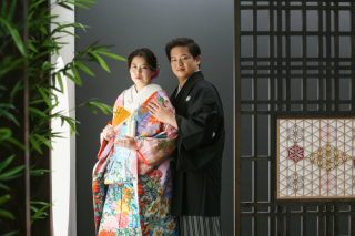 洋装＆和装での撮影！