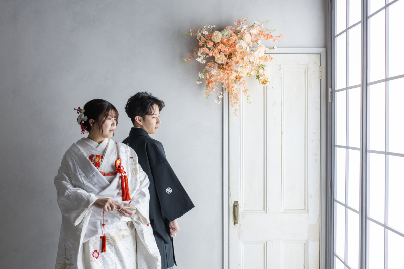 白無垢での撮影！