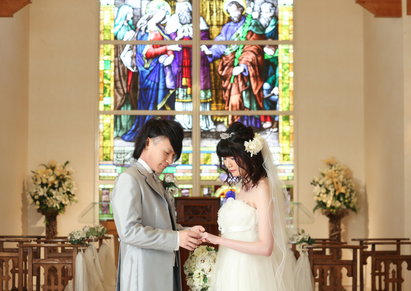 結婚式!?