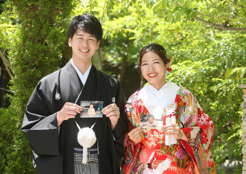 お持ち込みの小物と!
