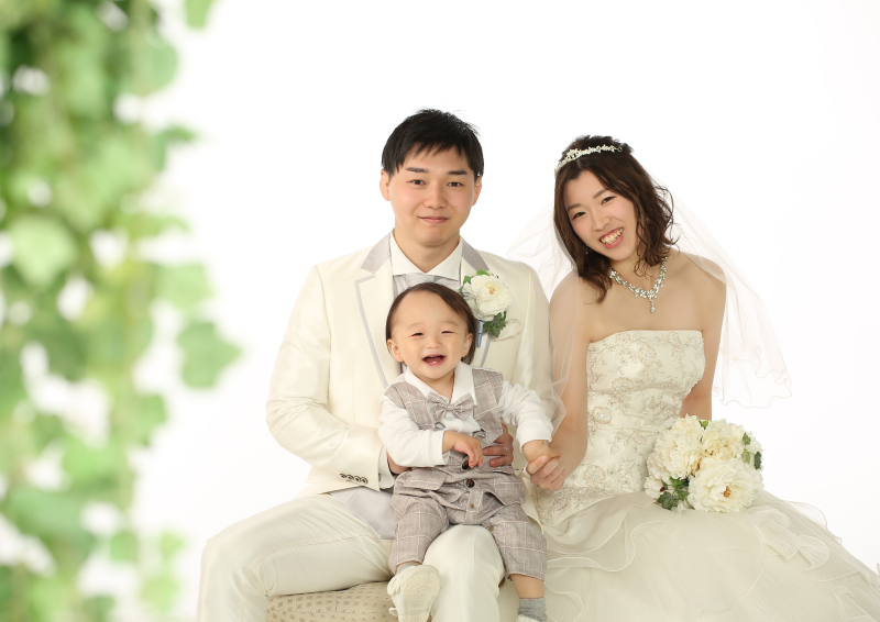 お子様との撮影もお任せください♪