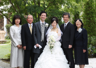 ご両親との撮影